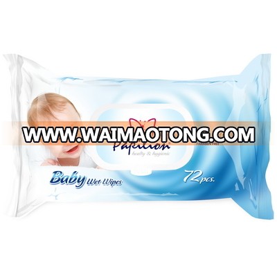 Papilion Baby wet Wipes/wet towel 72 sheets with cap High Quality Best Price